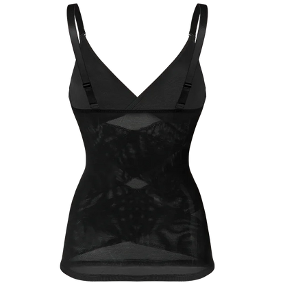 Women Built in bra Shapewear Camisole Tummy Control Body Shaper Slimming Underwear Compression Corset Bustier Tank Tops
