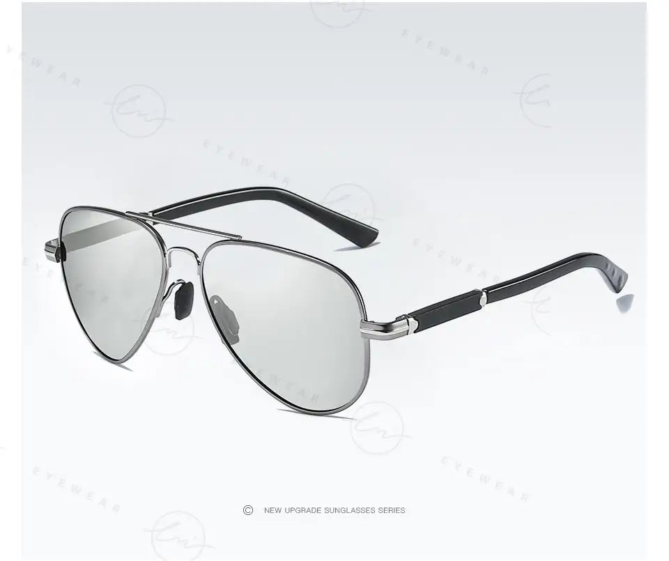 Brand Design Aviation Sunglasses Polarized Man Photochromic UV400 Glasses Woman Anti-glare Driving Goggles zonnebril heren