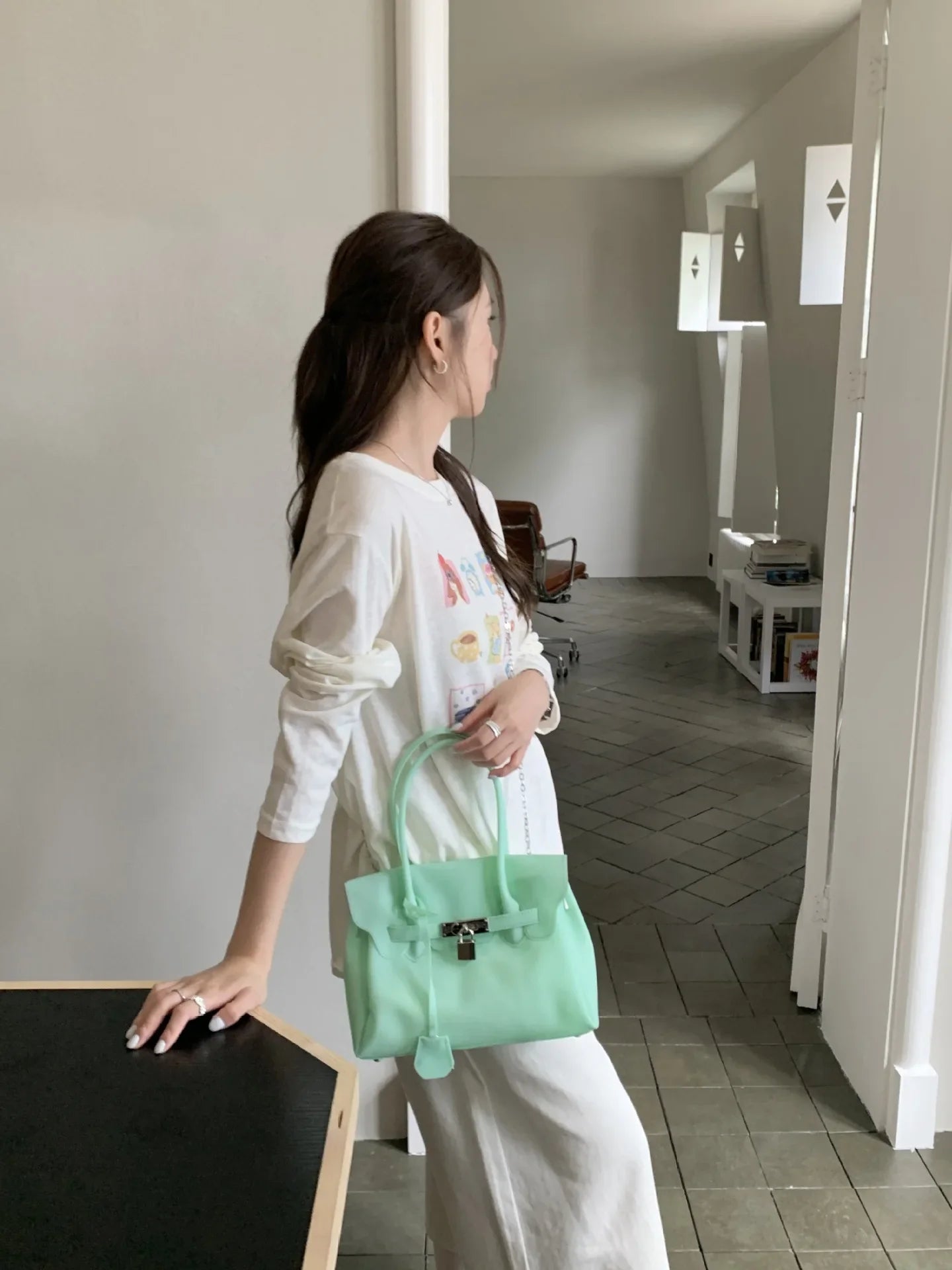 Famous Designer Elegant Handbags For Ladies Leather Tote Bags Shoulder Strap Classic Style Popular
