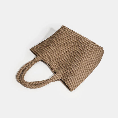 Women's bag Premium Handwoven Nylon Shoulder Bag with Luxurious Finish Women Shoulder Bags