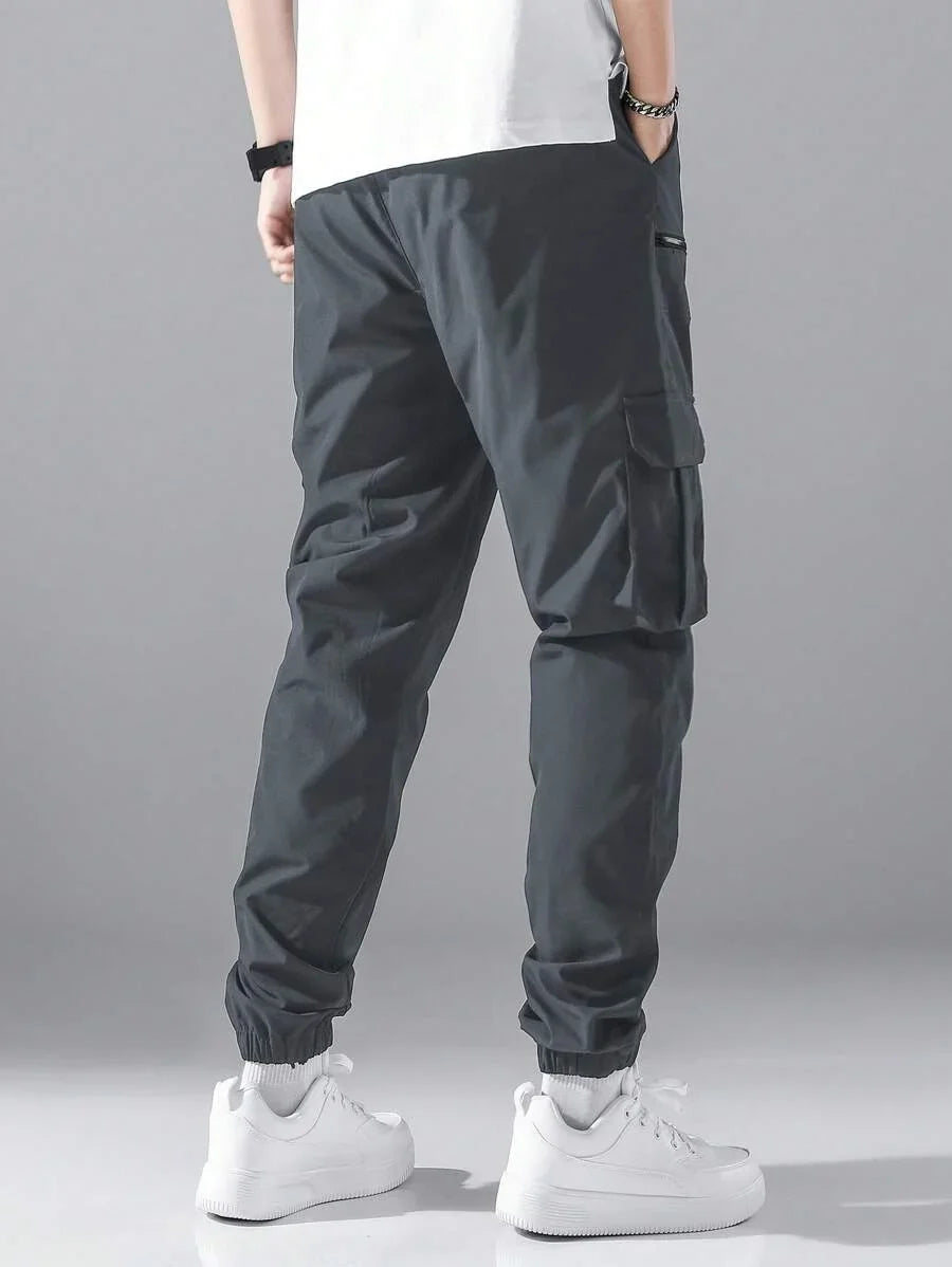 Men's Casual Workwear Pants Outdoor Long Trousers Loose Fashionable New Style Comfortable Breathable Fashion Casual Trousers