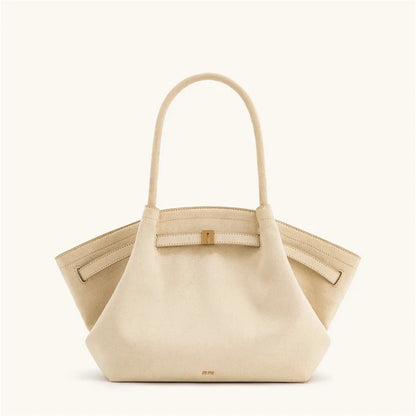 Women's High Quality Vintage Dumpling Bag Black Faux Suede, Vegan Leather Crossbody Shoulder Tote Handbag for Everyday