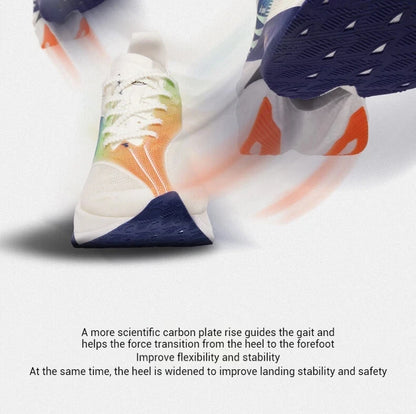 2.0 Men Women Running Sports Shoes Carbon Plate Racing Marathon Rebound Cushioning Male Sneakers 672432201
