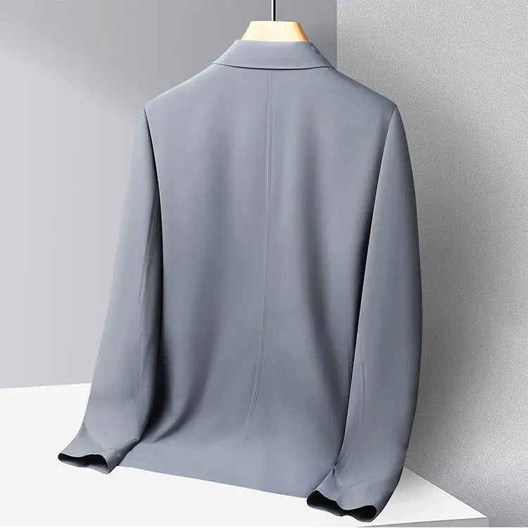 Sunscreen Jacket Blazer - Men's Fashionable Lightweight Business Casual Versatile Casual Cool and Light Thin Elastic Blazer