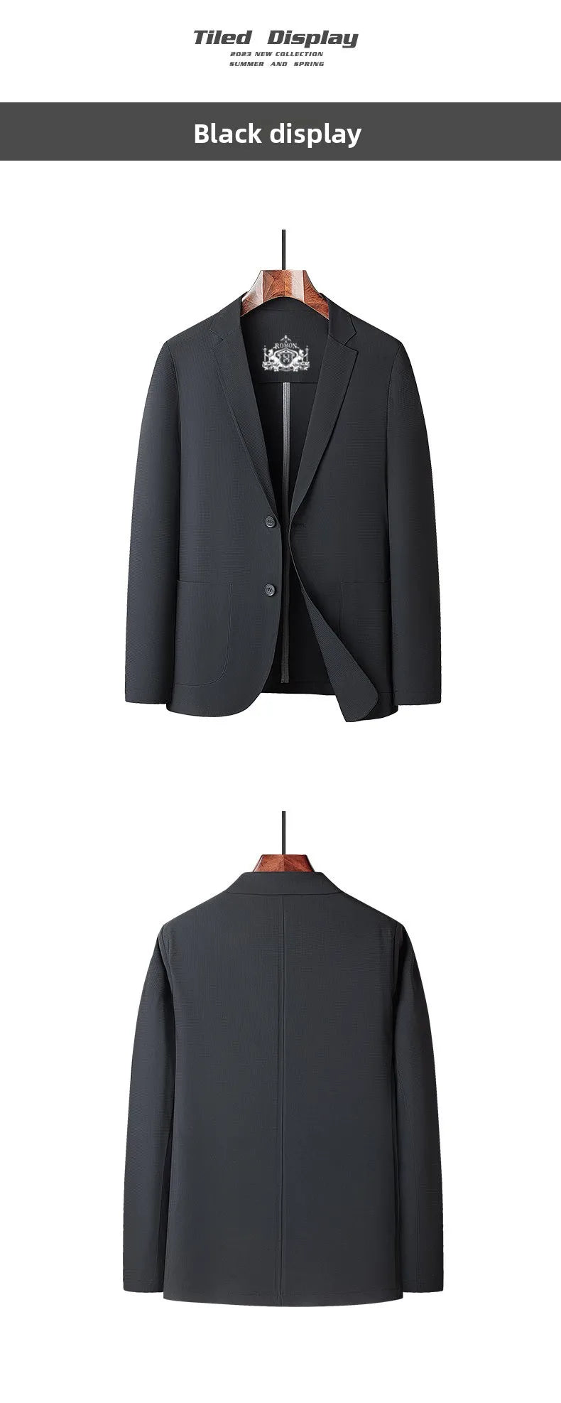 Sun Protection Lightweight Blazer - Fashionable for Outdoor Travel, Weddings, Leisure, Korean Style - Men's Breathable Blazer