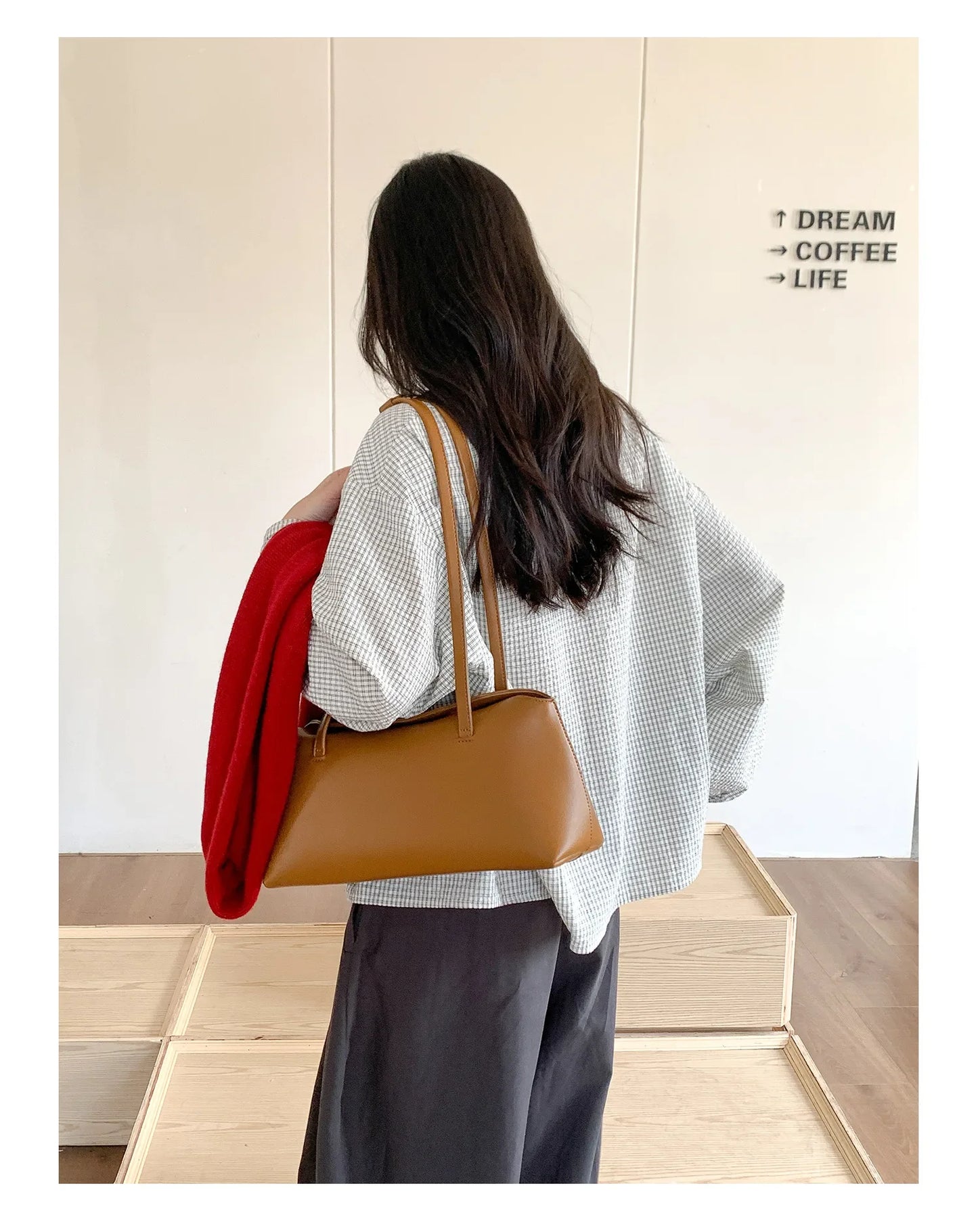 Casual High Quality Women Shoulder Bag Fashion Designer Bags for Women Handbags and Purses PU Leather Pillow Bag Shopper Tote