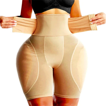 Booty Hip Pads Women Dress Body Shaper Big Ass Padded Hip Enhancer High Waist Trainer Control Panties Shapewear Sexy Butt Lifter