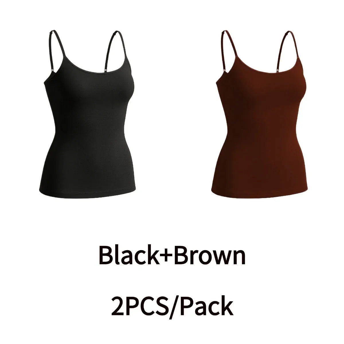 High Quality Women Seamless Cami Single Layer Adjustable Straps Scoop Neck Comfort Body Control Shaping Tank Top