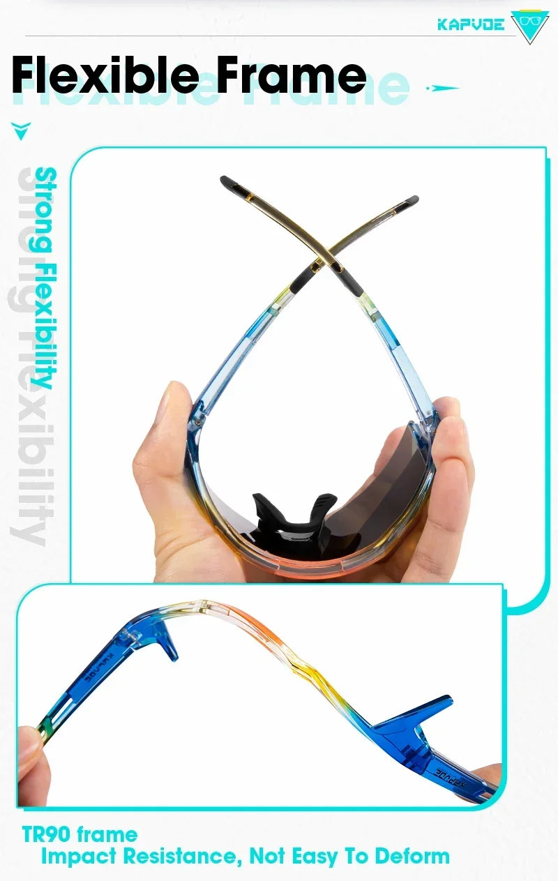 Kids Cycling Sunglasses Aged 8-15 Baseball Running Children Glasses UV400 Sports Riding Bicycle Glasses