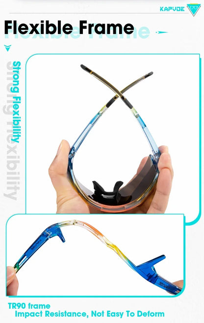 Kids Cycling Sunglasses Aged 8-15 Baseball Running Children Glasses UV400 Sports Riding Bicycle Glasses