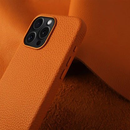 For Magsafe Case iphone 15 Pro Max Premium Genuine Leather Cover Magnetic for Funda Iphone14Pro 15 Cases Full Coverage Carcasa