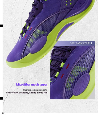 Team Joker Men Basketball Shoes Combat Rebound Anti-slip Wear-resistant CQT-QU!K Stable High-top Sneakers 572511105