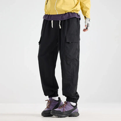 Men's Water-repellent Hiking Cargo Pants Breathable  Fashion Cargo Pants Autumn Trousers Fishing Camping Pants Male