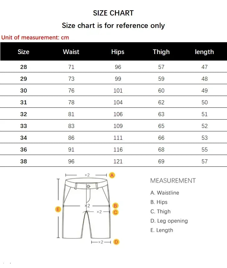 2024 New Summer Men's Casual Fashion Straight Denim Shorts Simple Ripped Streetwear Slim Fit Denim Shorts Male Black White