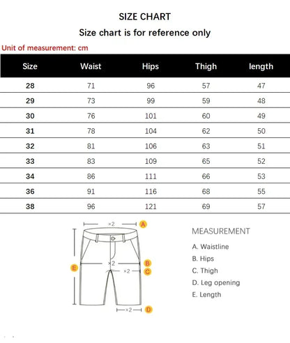 2024 New Summer Men's Casual Fashion Straight Denim Shorts Simple Ripped Streetwear Slim Fit Denim Shorts Male Black White