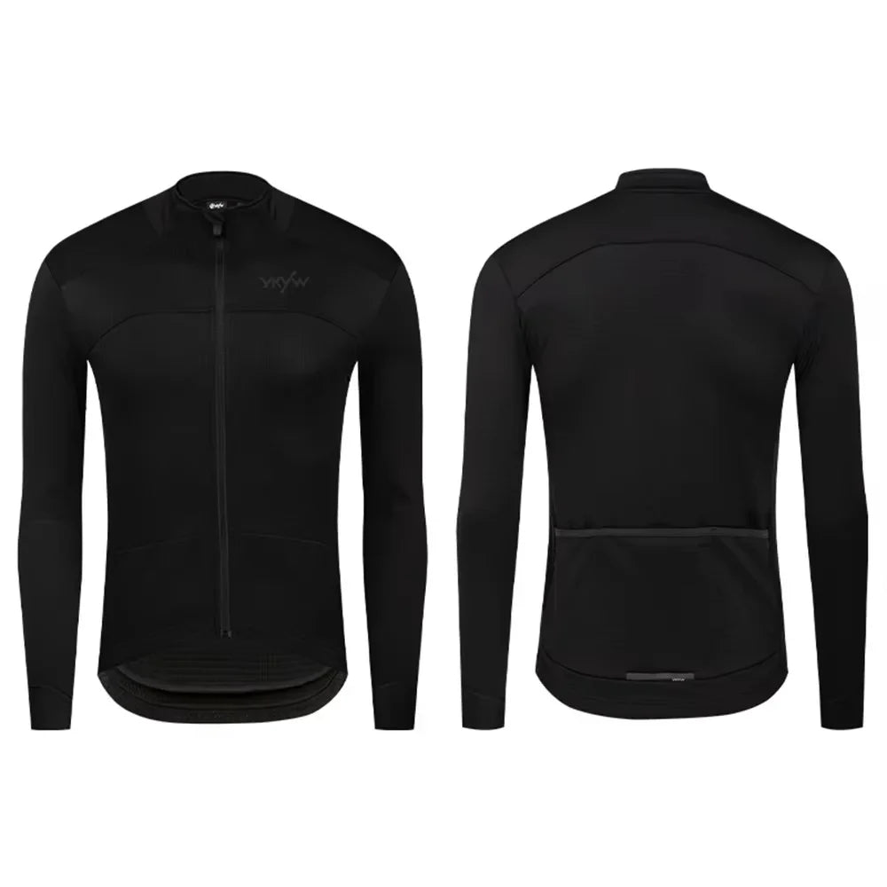Men's Cycling Jacket Waterproof Windproof Road Bike Tops Winter 0°C Thermal Fleece Bicycle Jersey  Cycling Clothing