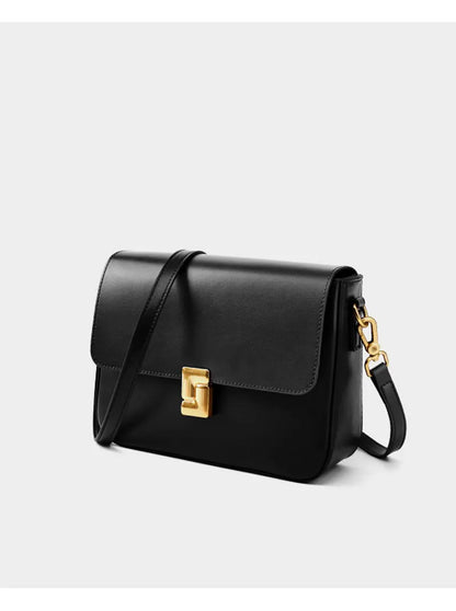 Luxury Genuine Leather Women Bag 2025 New Women's Shoulder Bag High Quality Cowhide Square Crossbody Bags Designer Handbags