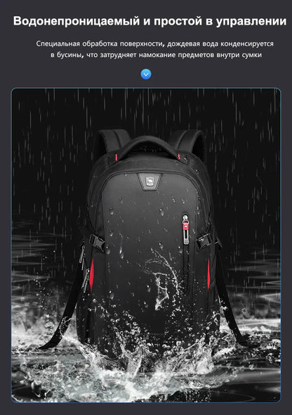 Laptop Backpacks 15.6 Inch School Bags Waterproof Nylon 29L Casual Shoulder Bagpack Travel Teenage Men's Backpack Mochila