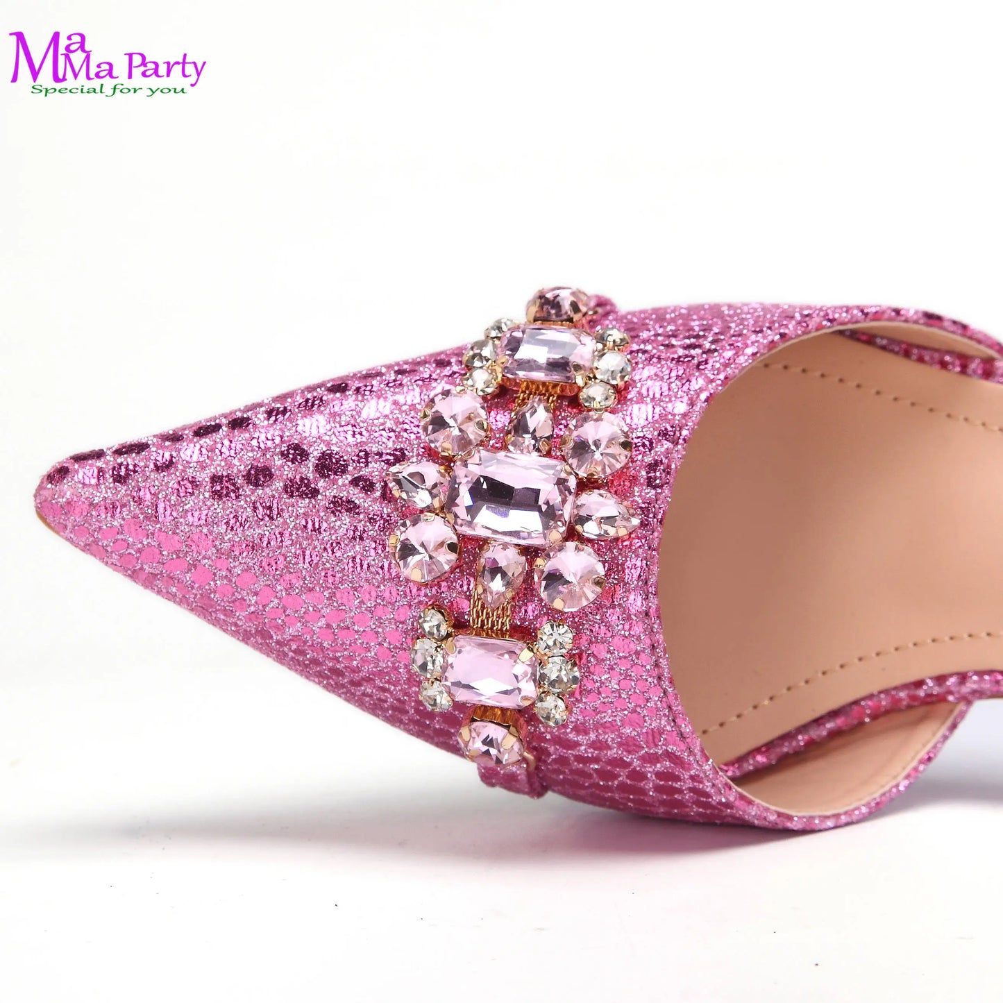 Wine Fashion Leisure Style 2025 New Coming Nigerian Women Shoes Matching Bag Set Pointed Toe High Quality  For Wedding Party