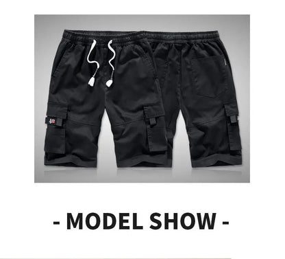 Mens Summer New Trendy Brand Five Point Cropped Pants High Quality Cargo Shorts Mens Plus Size Sports Casual Fashion Shorts