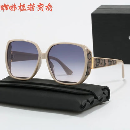 2025 New Vintage Oversized Square Polarized Sunglasses Women New Fashion Gradient Sun Glasses Men Driving Eyewear UV400 Shades