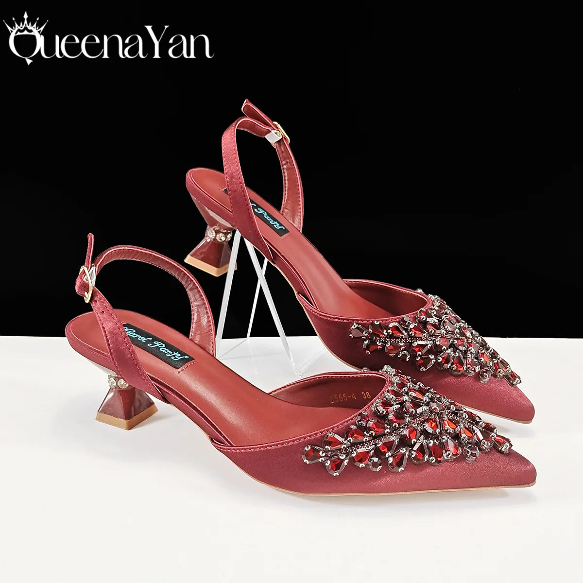Italian Shoes and Handbags Accessory Set with Rhinestone Metal Embellishments Wedding Shoes Bridal Shoes Designer