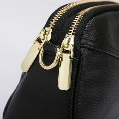 100% cowhide Womens New Korean Fashion Ladies Shoulder Bag Trend Handbags Retro Designer Luxury Female Totes Handbag for Girls