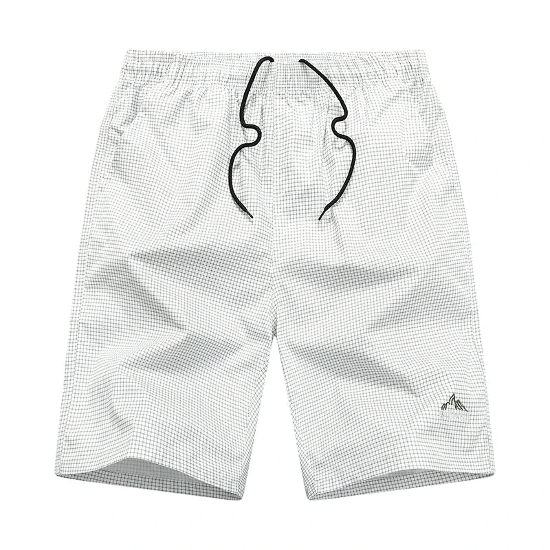 Men's Casual Shorts Relaxed Fit Running Beach Sweat Shorts Elastic Waist Summer Short Pants