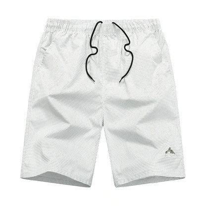 Big Size Men's Casual Shorts Lightweight Running Shorts Elastic Waist Outdoor Cool Breathable Short