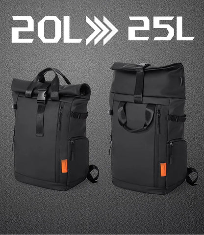 Men's Travel Bag 15.6inch Laptop Computer Backpack Outdoor Waterproof Camping Hiking School Bag College Business Rucksack