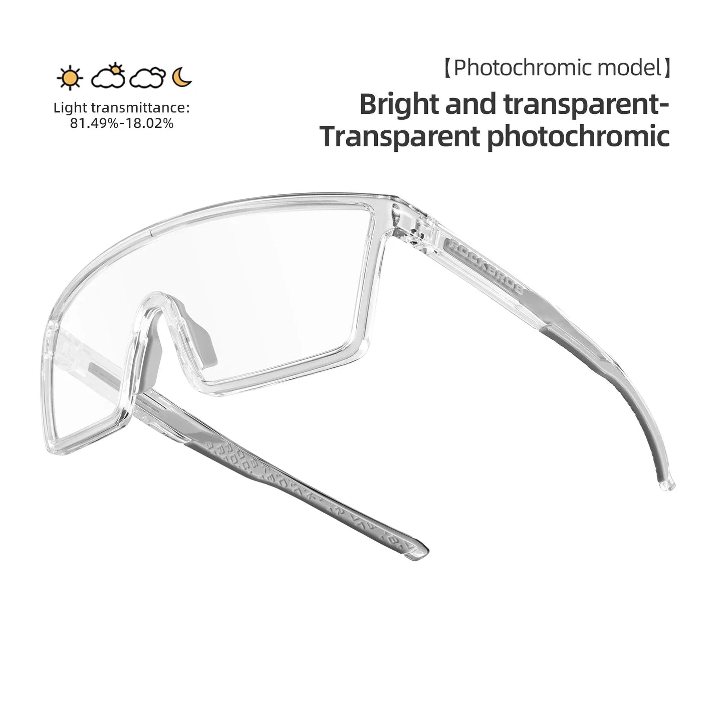 Cycling Sunglasses Polarized Photochromic MTB Bike Road Windproof Eyewear Outdoor Sports UV400 Bike Lightweight Goggles