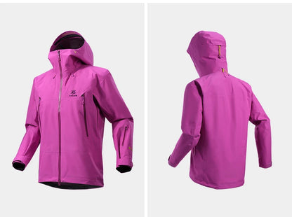 Mont-X Hard Shell Jacket GTX Rainstorm Waterproof Hooded Coats Outdoor Professional Mountaineering Jackets KG2441135