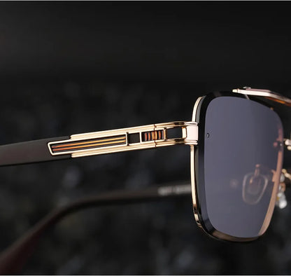 2025 Square Sunglass Men Luxury Sunscreen Rimless Sunglasses Women Vintage Fashion Glasses Gafas De Sol Hombre Lunette De Soleil