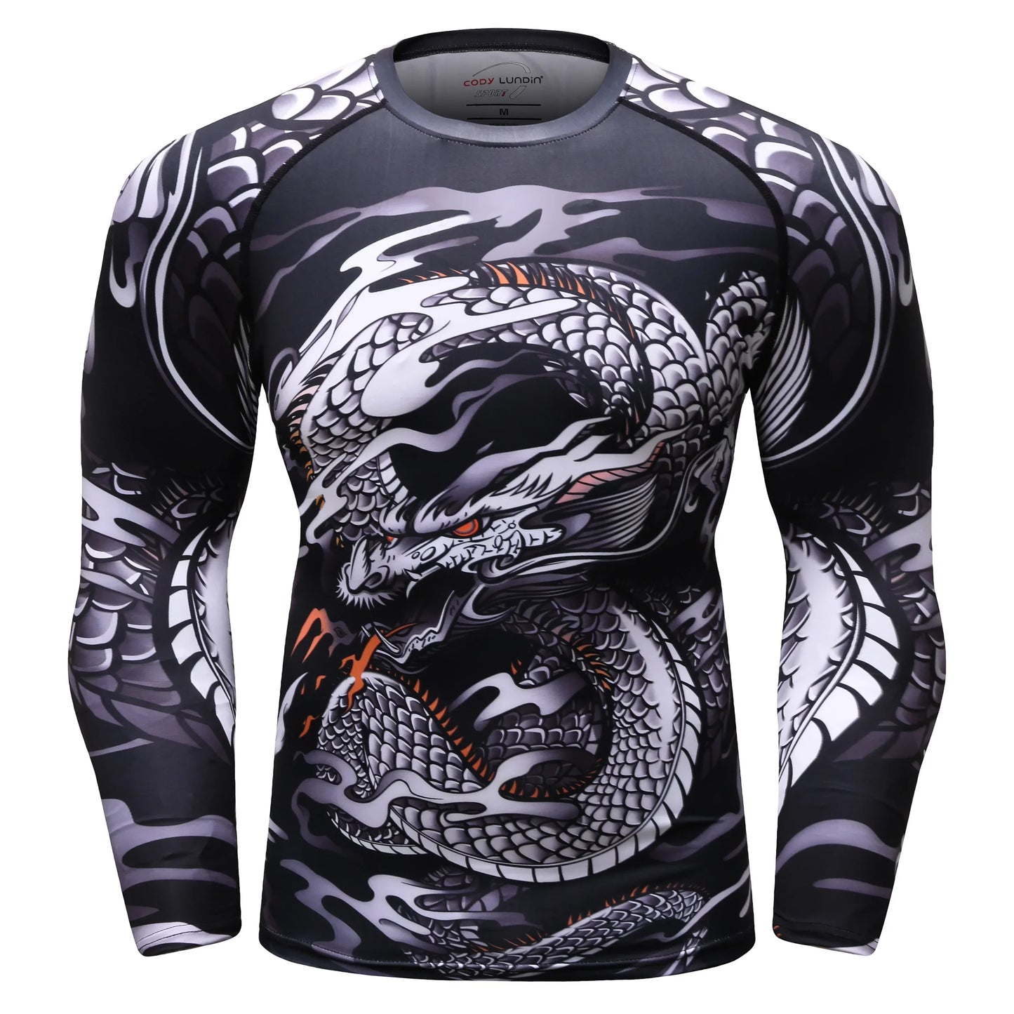 Cody Men Grappling Wear Jiu Jitsu Gi Rashguard BJJ Boxing T-shirts UPF 50+ Male Athletic Running Blouses Compression Gym Tees