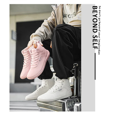 New Winter Booties Outdoor Waterproof Barefoot Boots For Men Ankle Boots Plush Warm Snow Shoes Non-slip Casual Sneakers Big Size