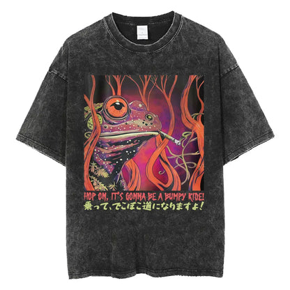I Have Made It Awkward I Will Be Taking My Leave Meme T Shirt Japan Spider Crab Funny T-shirt Unisex Fashion Vintage Washed Tees