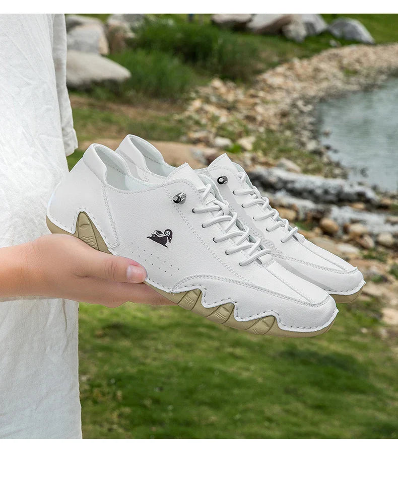 Men's shoes four season new plus size casual shoes fashion low-top soft sole breathable outdoor shoes men's sports walking shoes