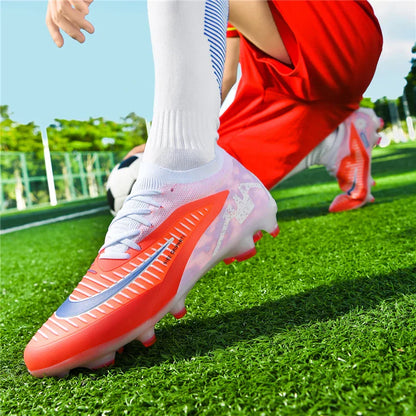 New Men Professional Soccer Shoes Unisex Ultralight Football Boots Training Wholesale Breathable Indoor Futsal Drop Shipping