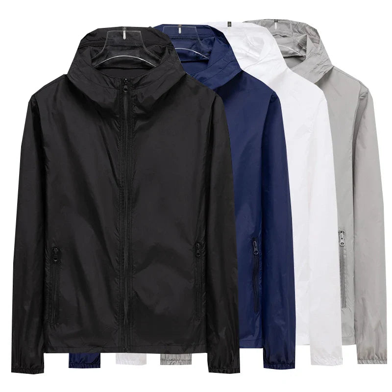 1pcs Breathable Ice Silk Hiking Jacket Outerwear Coat Camping Sun Protection Fishing Hunting Clothe Quick Dry Sunscreen Clothing