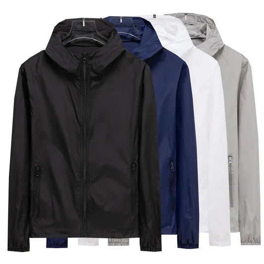 1pcs Breathable Ice Silk Hiking Jacket Outerwear Coat Camping Sun Protection Fishing Hunting Clothe Quick Dry Sunscreen Clothing