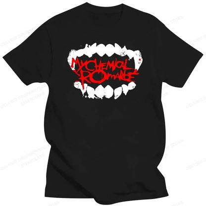 My Chemical Romance T Shirt Women Fashion Cotton T-shirts Cool Hip Hop Men Tshirt Casiual Summer Vintage Anime Unisex Top Tee