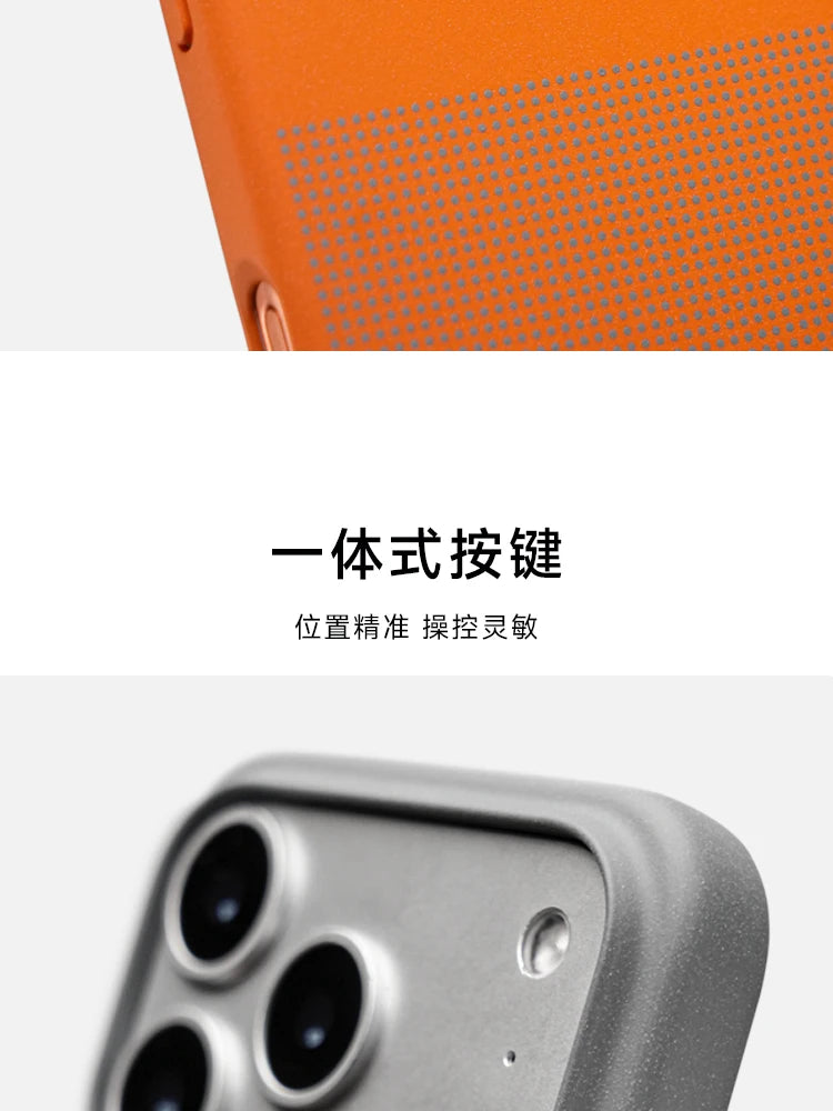 Stylish Bare-feel Sandstone Anti-Slip Magnetic Phone Case For IPhone 17Pro Max 16 15 For MagSafe Charge Beat PC Hard Cover Funda