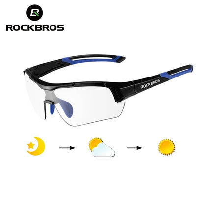 Photochromic Cycling Sunglasses Bike Glasses Eyewear UV400 MTB Road Bicycle Goggles Women Men Outdoor Sports Fishing
