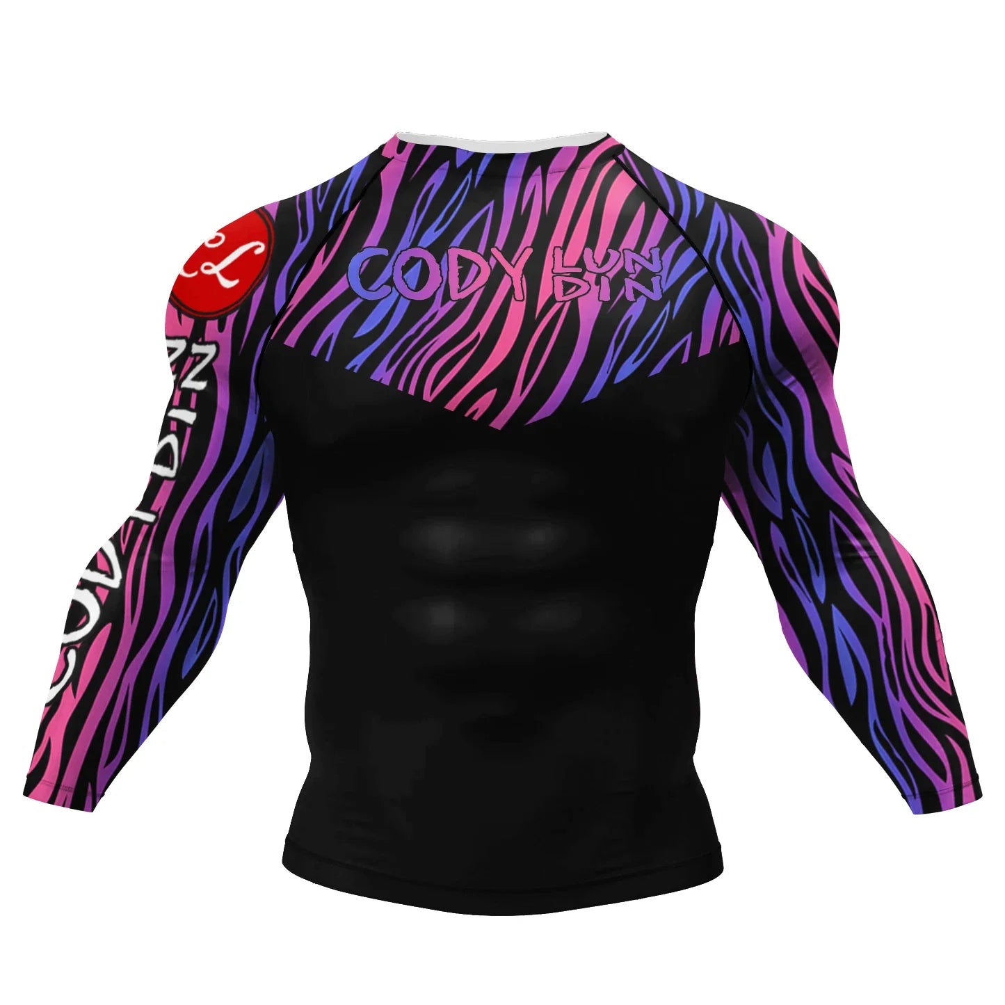 Cody Lundin Men Cool Fighting Wear Jiu Jitsu BJJ Boxing Rashguard Custom Grappling Kicboxing Club Uniforms Compression Gym Tees