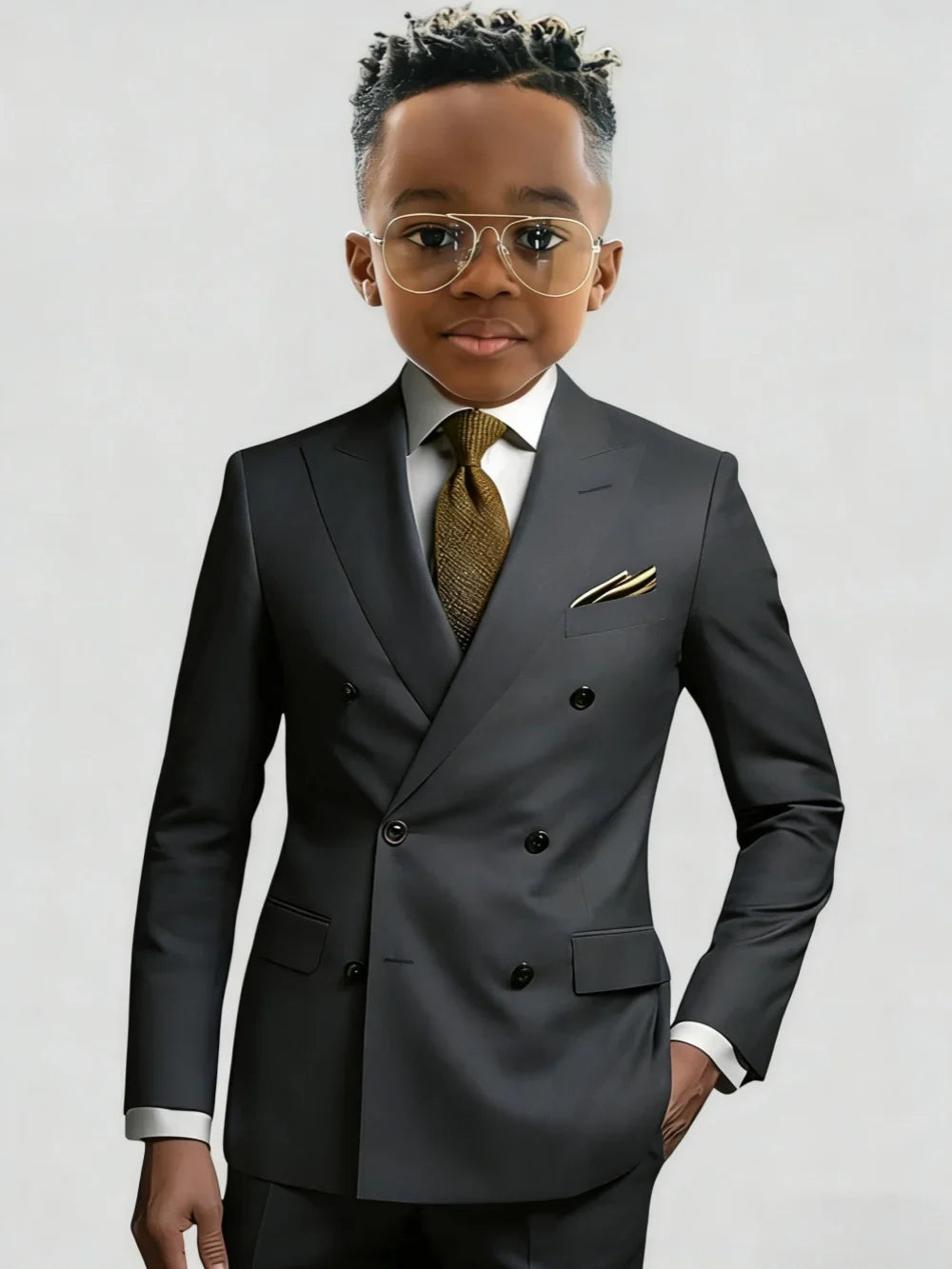 Many Colors Boys Slim Fit Suits 2 Pieces Jacket Pants Banquet Party Wear Long Sleeve Handsome Kids Suit Set Wedding Outfit