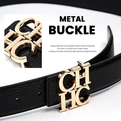 Men's Leather Belts Brand Cowskin Belt Top Quality Men Belt Luxury Designer Leather Belts Metal Buckle Male belts 3.8CM