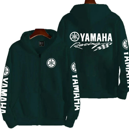 Logo Motorcycle Racing Team Men Zipper Hoodie 2026 New Fashion Women Sweatshirt Spring Autumn Sports Couple Jackets Coat