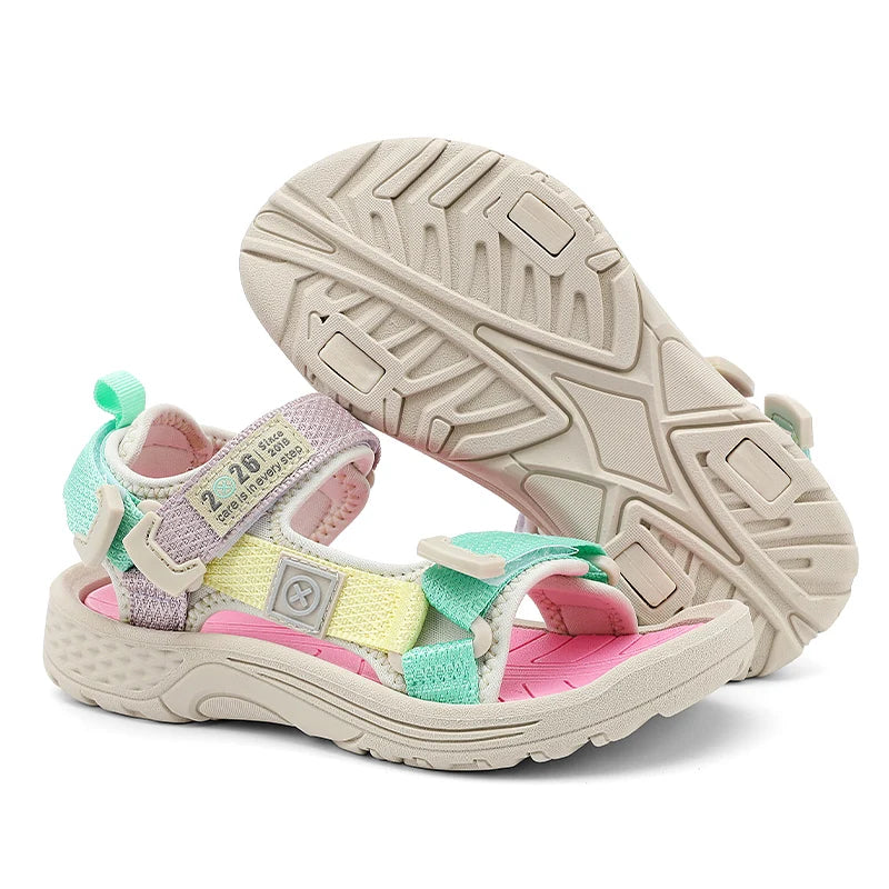Summer Beach Water Children Casual Sport Sandals Fashion Shoes Outdoor Non-slip Bottom Boys Comfortable Walking Sandals Girls