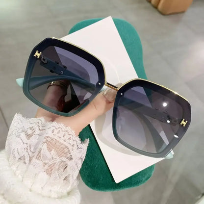 2025 New Sunglasses Women Colorful Polarized Anti-ultraviolet Sun Glasses Ladies Square Luxury Eyewears Oculos De Sol UV400