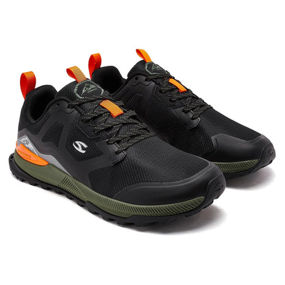 Unisex Hiking Shoes Women Men Trail Running Outdoor Sneakers Artificial Leather Non Slip Lace-Up Walking Shoes